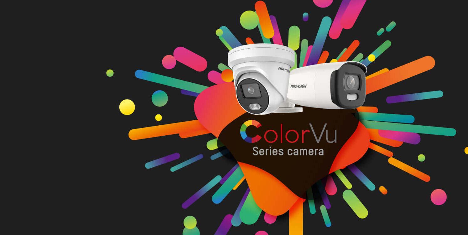 دوربین مداربسته دید در شب رنگی هایک ویژن | تکنولوژی ColorVu