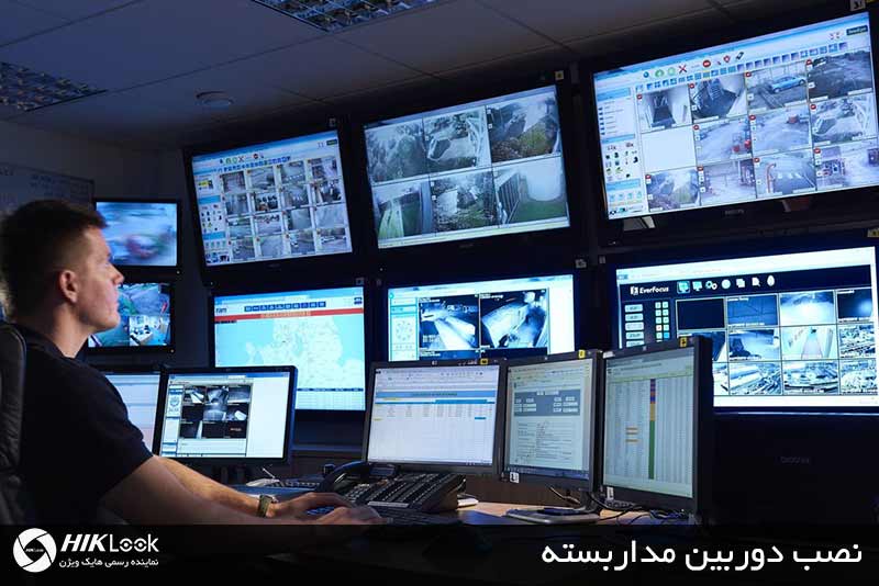 مشاهده تصاویر دوربین های نصب شده در مانیتور