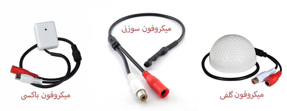 از کجا بفهمیم دوربین مداربسته صدا ضبط می کند؟