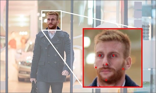 قابلیت تشخیص چهره، چهره افراد را براساس یک سری پارامتر از پیش تعیین شده شناسایی می‌کند