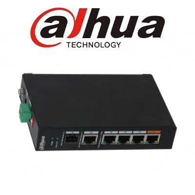 سوییچ 4 پورت داهوا مدل DH-PFS3106-4ET-60