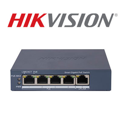 سوئیچ 4 پورت هایک ویژن مدل DS-3E1505P-EI