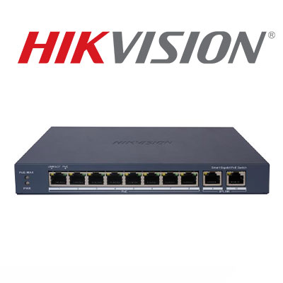 سوئیچ 8 پورت هایک ویژن مدل DS-3E1510P-EI