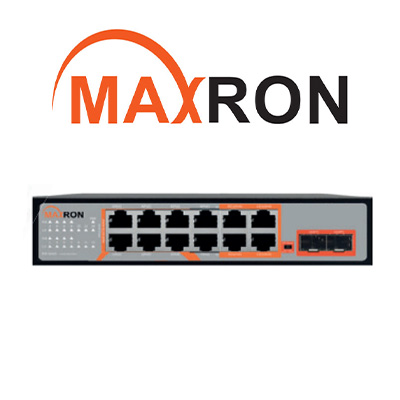 سوئیچ 8 پورت مکسرون مدل MSW-3208FPH-4GL-120I