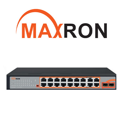 سوئیچ 16 پورت مکسرون مدل MSW-3216GPH-2GL-250I